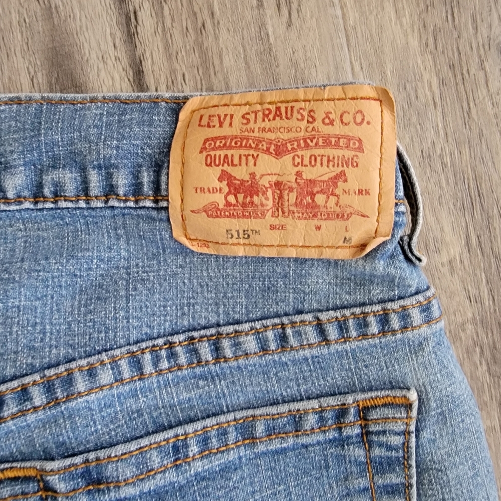 Levi Strauss 515 Nouveau Boot Cut Jeans Size 4 M - Picture 4 of 7